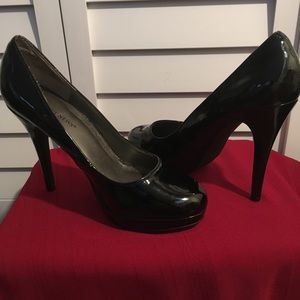 Black Paten Leather-Size 9